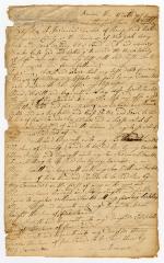 Probated will of Jeremiah Fowler, 1766