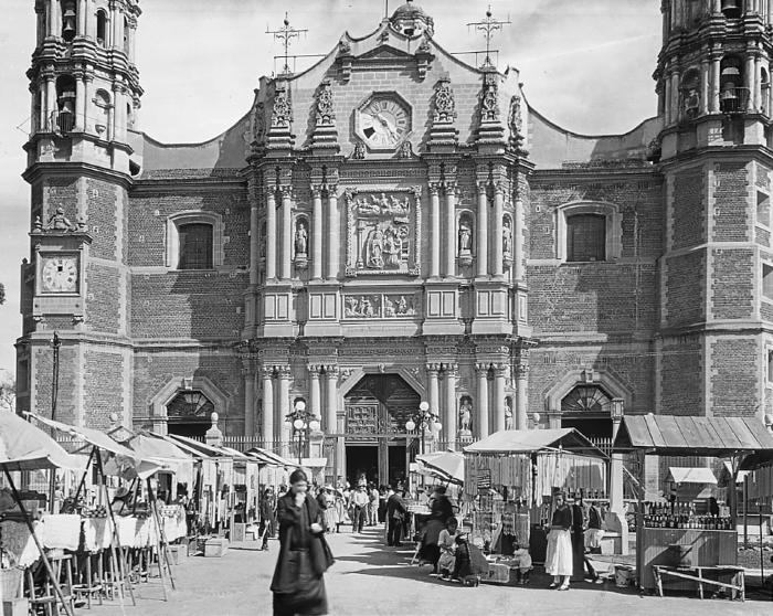 Mexico.  Guadalupe.  Church of Nuestra Senora