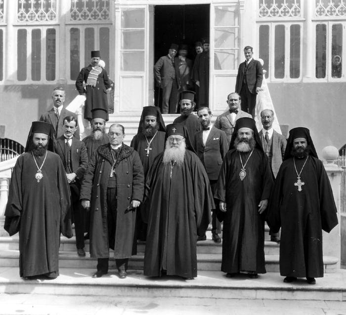 Syria.  Beirut.  Dignitaries of Greek Catholic Church