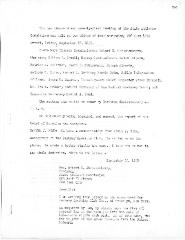 New York State Athletic Commission Minutes, September - October 1952