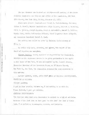 New York State Athletic Commission Minutes, November - December 1953