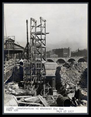 Erie Canal: moveable dam at Rochester