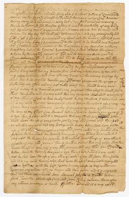 Probated will of Gilbert Totten, 1766