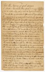 Probated will of Abraham Barcklow, 1767