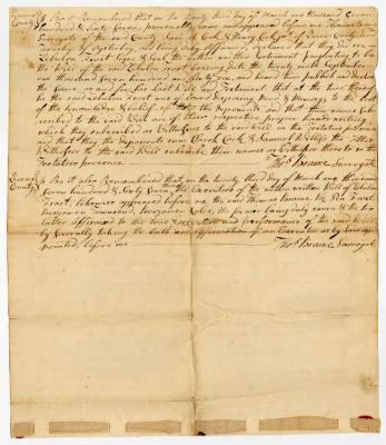 Probated will of Zebulon Frost, 1767