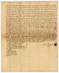 Probated will of James Guion, 1767