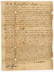 Probated will of James Degraw, 1767