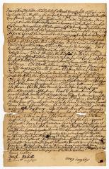 Probated will of Mary Doughty, 1767