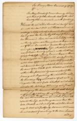 Probated will of John Cornell, 1767