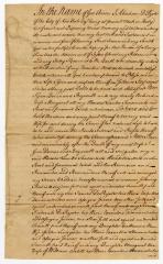 Probated will of Abraham de Peyster, 1767