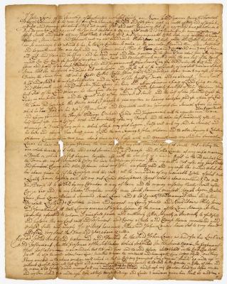 Probated will of John Lewis, 1767