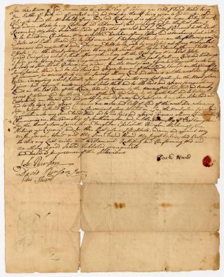 Probated will of David Hand, 1767