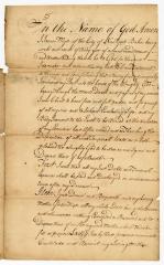 Probated will of James Myer, 1767