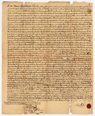 Probated will of John Kelly, 1767