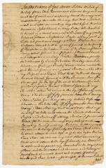Probated will of John Melick, 1767