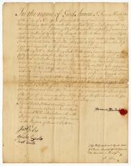 Probated will of Francis Hendricks, 1767