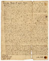 Probated will of John Stratton, 1767