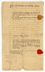 Probated will of Simon Shurlock Jr., 1767