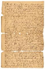 Probated will of Garret Spring, 1767