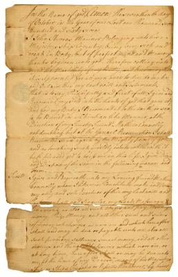 Probated will of John Stevens, 1767