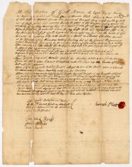 Probated will of Hannah Platt, 1767