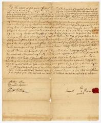Probated will of Samuel Rainard, 1767