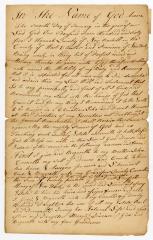 Probated will of Hannah Quinby, 1767