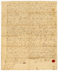 Probated will of Charles Peters, 1767