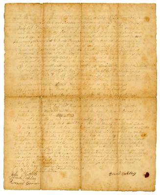 Probated will of David Conkling, 1768