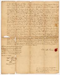 Probated will of Daniel Evans, 1768