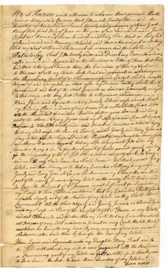 Probated will of Daniel Frost, 1768