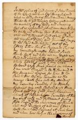 Probated will of John French, 1768