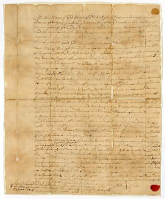 Probated will of Phebee Higbie, 1768