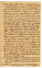 Probated will of Cornelius Mandeville, 1768