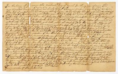 Probated will of Thomas Miller, 1768