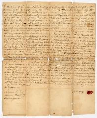 Probated will of John Huntting, 1768