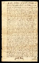 Probated will of Caleb Pell, 1768