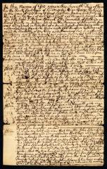 Probated will of Stephen Schenck, 1768