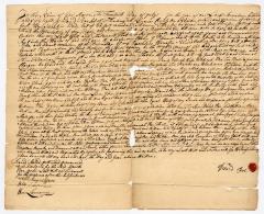 Probated will of David Roe, 1768
