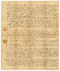Probated will of Henry Smith, 1768