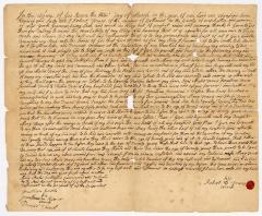 Probated will of Robert Travis, 1768