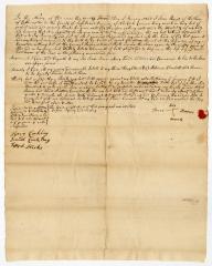 Probated will of Isaac Barns, 1769
