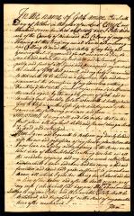Probated will of Peter Andrevets, 1769