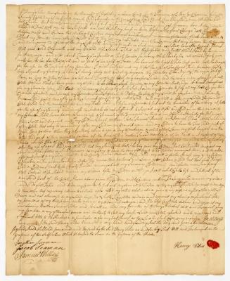 Probated will of Henry Titus, 1768