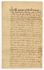 Probated will of Ann Elizabeth Schuyler, 1768
