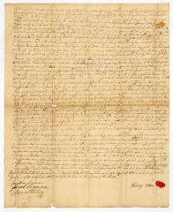 Probated will of Henry Titus, 1768