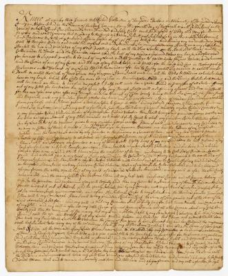 Probated will of Richard Vallentine, 1768