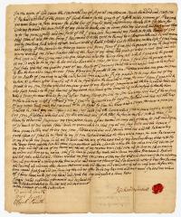 Probated will of Richard Woodhull, 1768