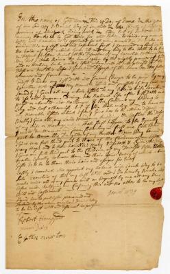 Probated will of Daniel Way, 1768