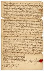 Probated will of Joseph Wright, 1768